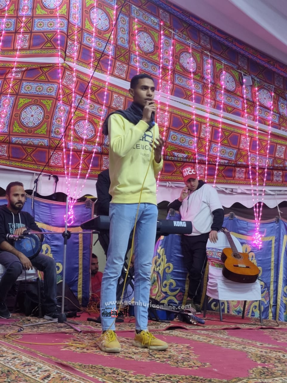  قصر ثقافة العاشر من رمضان يحيي سهرة رمضانية فى خيمة المستثمرين 