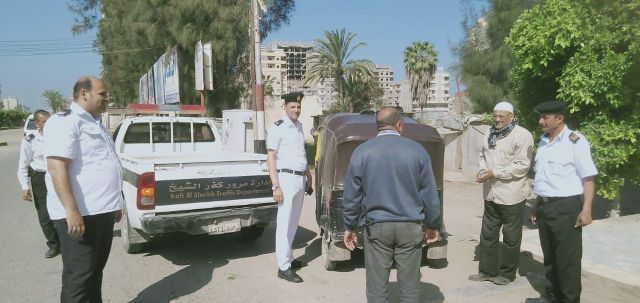 محافظ كفرالشيخ يتابع حملات تطبيق التعريفة 5 جنيهات للـ