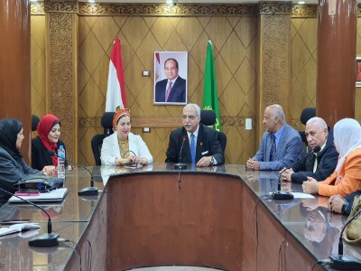 مصطفى عبده طه مدير مديرية التربية والتعليم بالقليوبية 