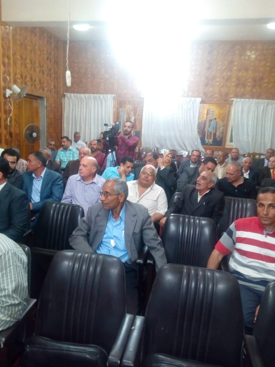 محافظ الدقهلية فى احتفالات تكريس دير القديسة دميانة ببلقاس 