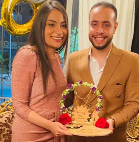 الف مبروك خطوبة محمد محسن وميار هشام.. بالصور