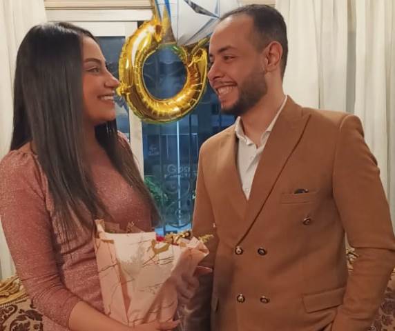 الف مبروك خطوبة محمد محسن وميار هشام.. بالصور