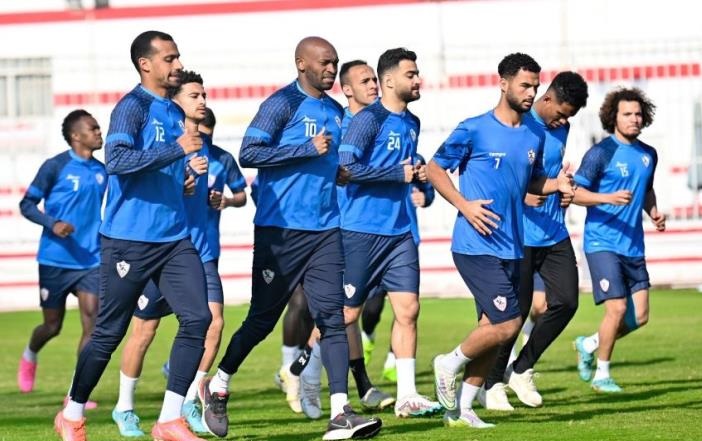 استعدادات الزمالك لموقعة الإياب بنهائي الكونفدرالية