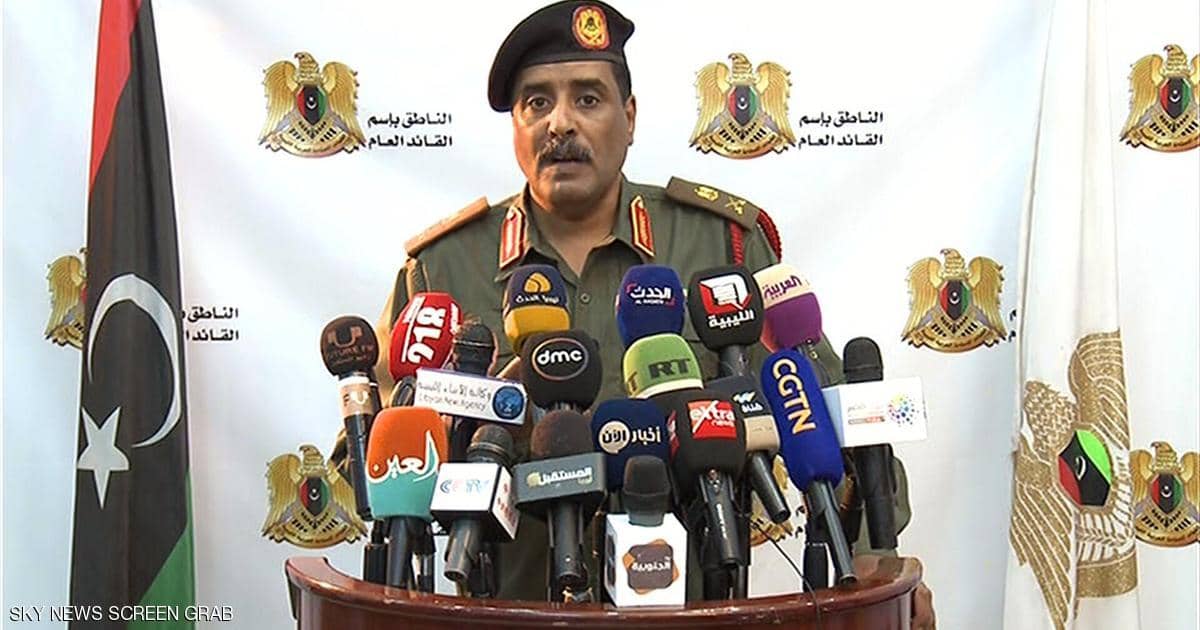 أحمد المسماري المتحدث باسم الجيش الوطنى الليبي