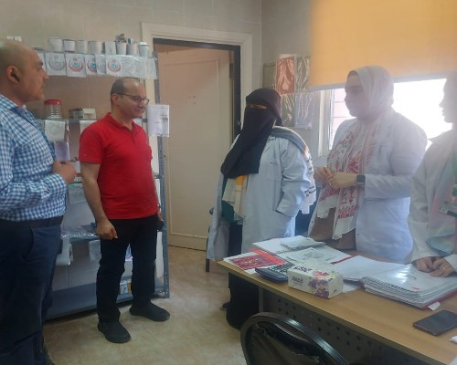 الاستاذ الدكتور حموده الجزار  وكيل وزارة الصحة بالقليوبية 