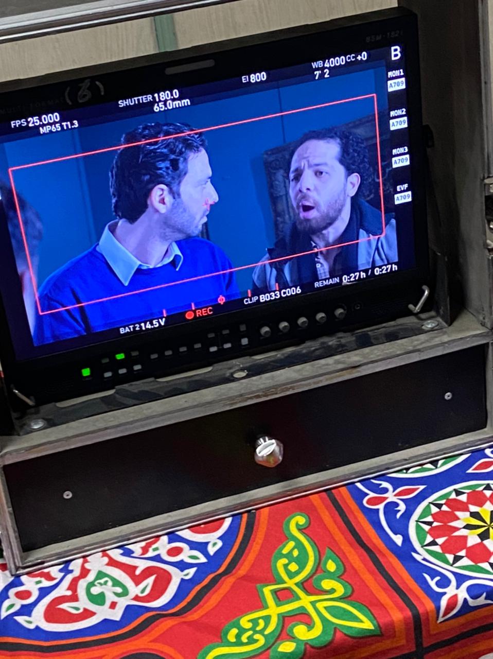 محمد حسن كامبا يواصل تصوير 