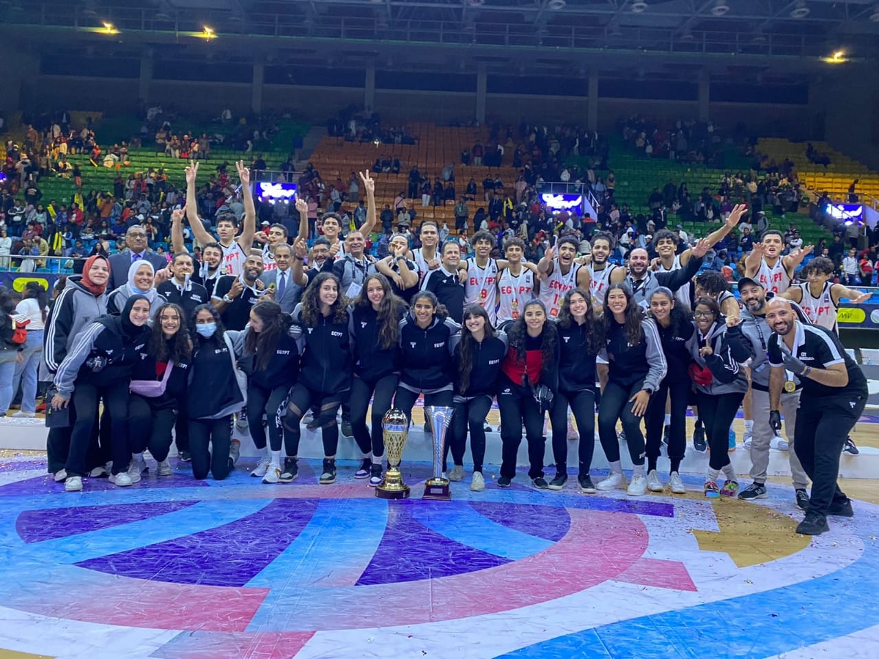 منتخب مصر للسلة يتوج ببطولة إفريقيا تحت 18 سنة على حساب مدغشقر 81/54