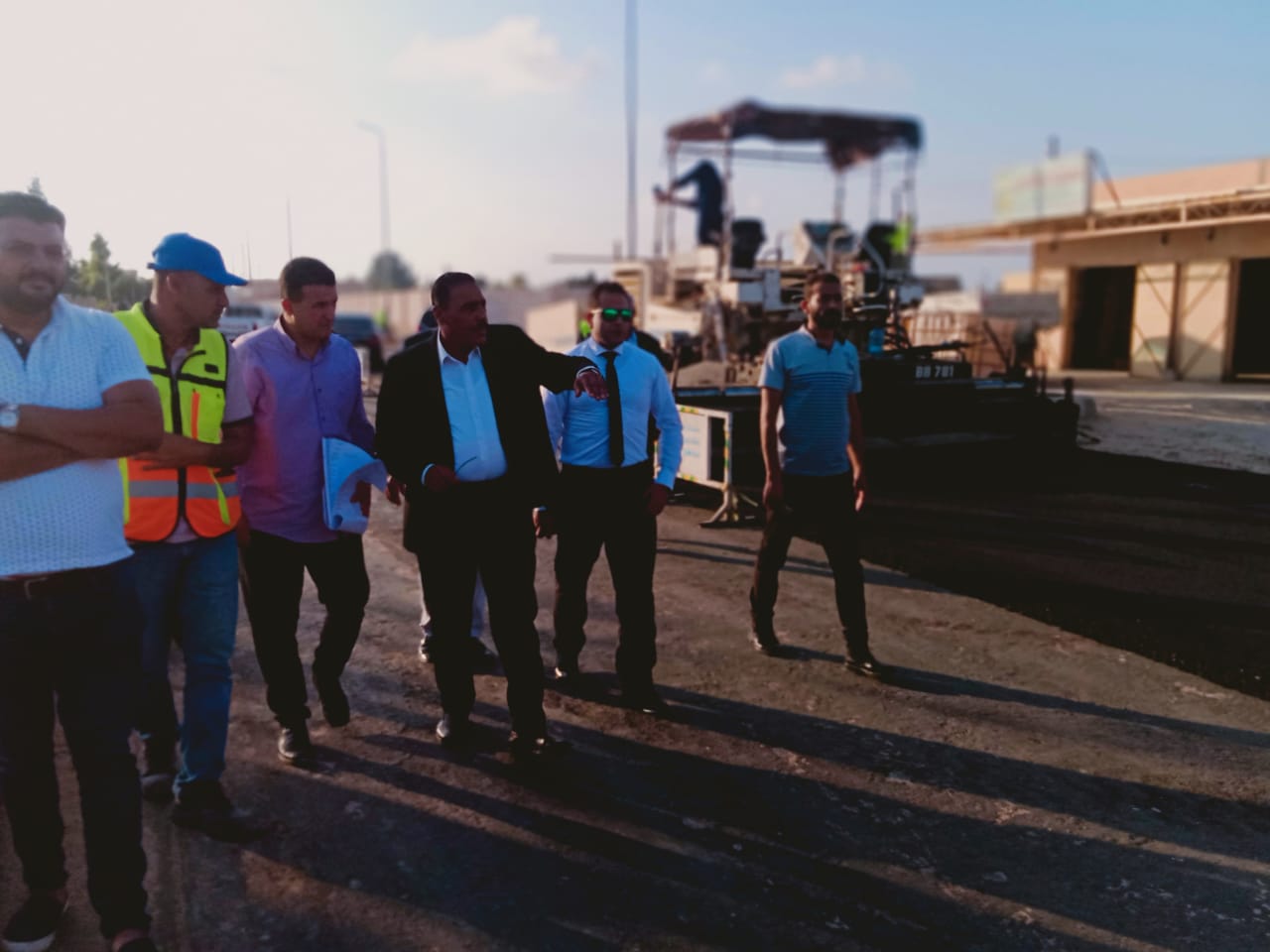 جولة ميدانية لمحافظ مطروح بمدينة الضبعة 