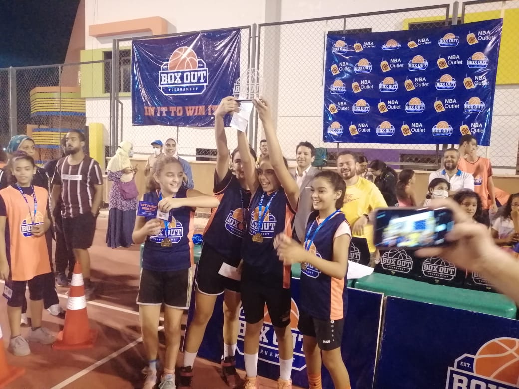 فريق الاهلي كوينز يفوز ببطولة box out لكرة السلة تحت رعاية الفيبا