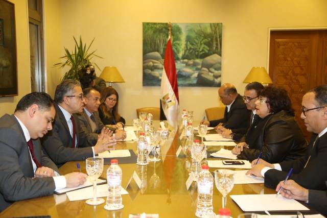 وزيرا السياحة والآثار والثقافة يبحثان الترتيبات النهائية لمهرجان دندرة بمحافظة قنا