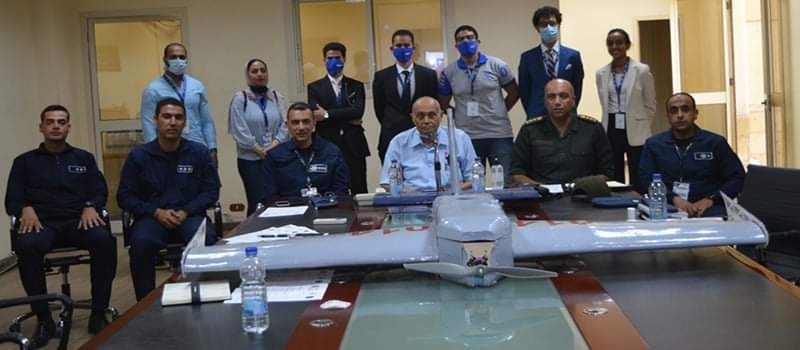تاها فريق اليكس ايجلز بهندسة الاسكندرية للمسابقة الدولية بامريكا