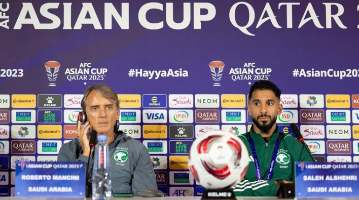 روبرتو مانشيني، المدير الفني للمنتخب السعودي