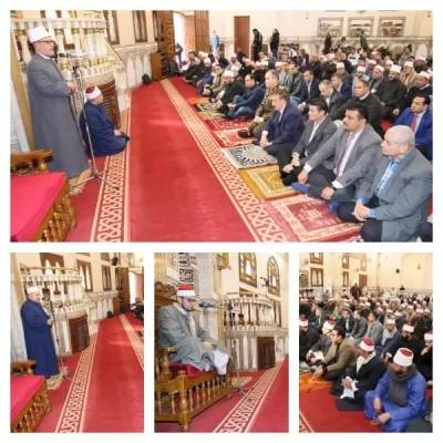محافظ المنوفية يشهد احتفال الإسراء والمعراج بمسجد الرؤوف الرحيم بشبين الكوم