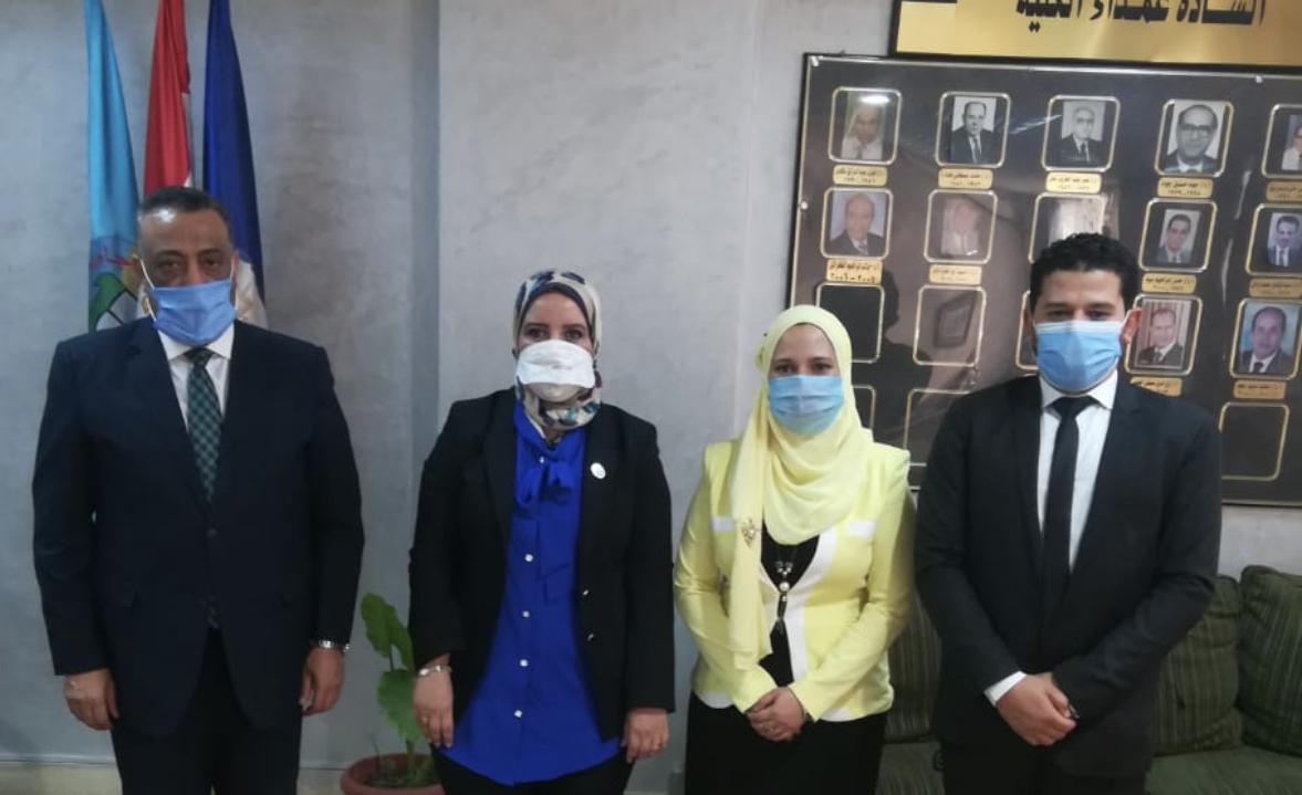 محافظ الغربية ونائبه ووفود 9 دول عربية فى ضيافة رئيس وعمداءجامعة طنطا 