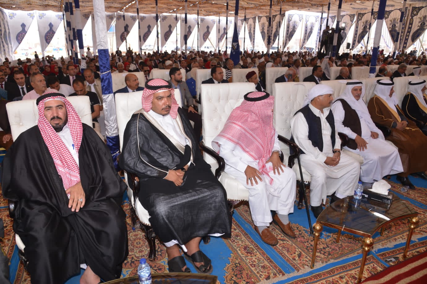 القبائل والعائلات المصرية تحتفل بذكرى انتصارات اكتوبر بمطروح