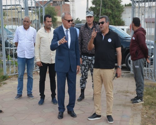 محافظ القليوبية.  عبد الحميد الهجان 