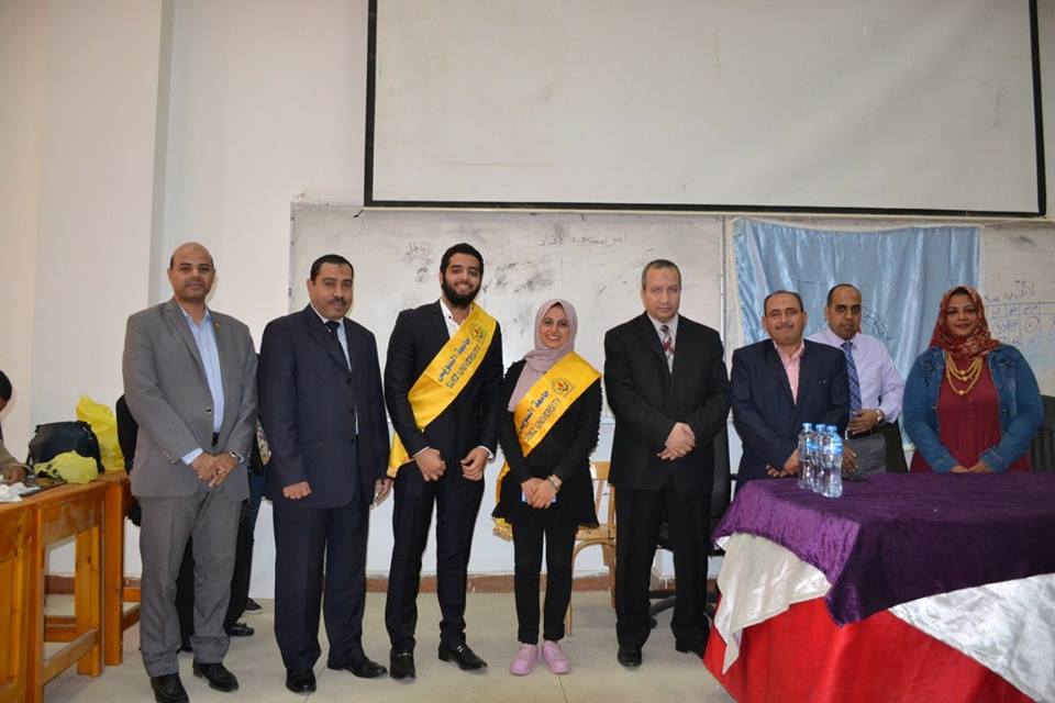 أحمد السيد رئيسا لإتحاد طلاب السويس 