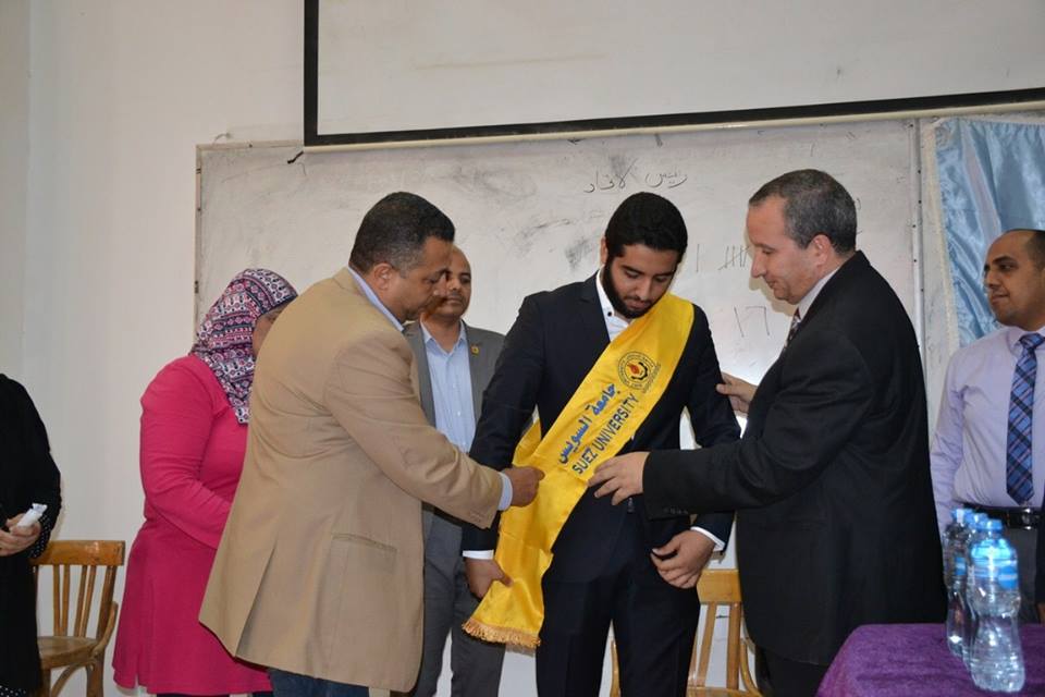 أحمد السيد رئيسا لإتحاد طلاب السويس 