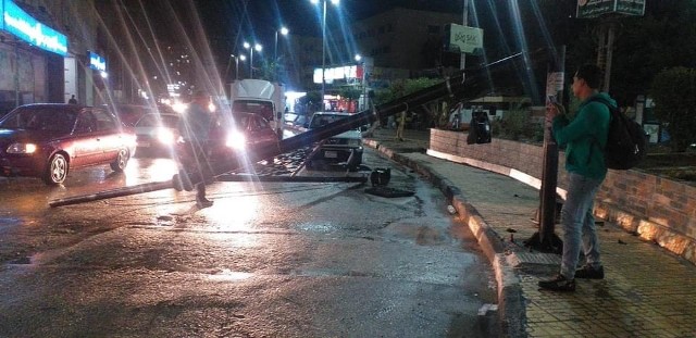  الامطار الثلجية تتسبب في العديد من الخسائر فى المنصورة