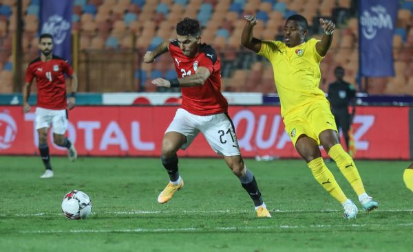 من مباراة مصر وتوجو