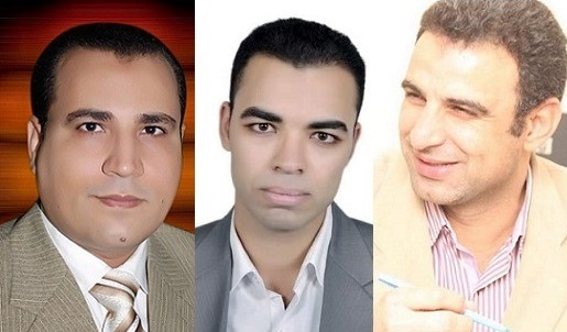 د.أحمد فاروق الحسيني ود.سامر سالم ود.أحمد ربيع