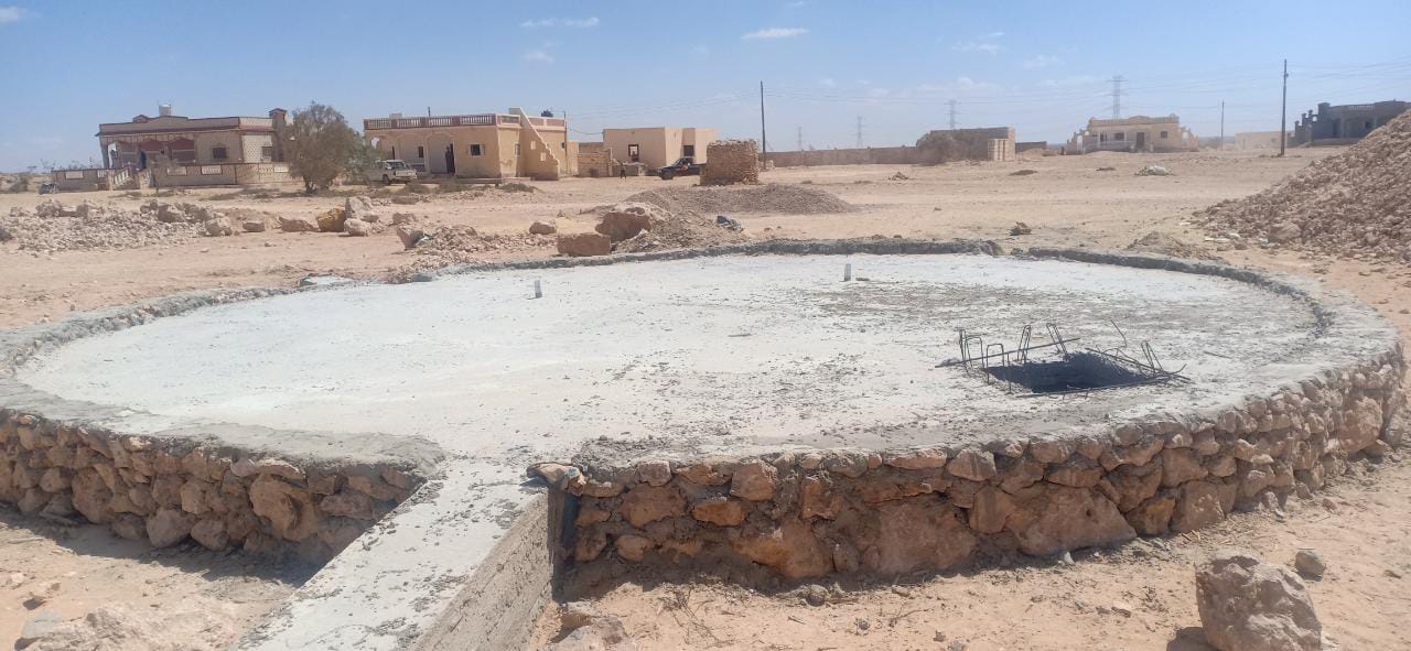 شعيب يشيد بجهود حصاد الامطار بمطروح 