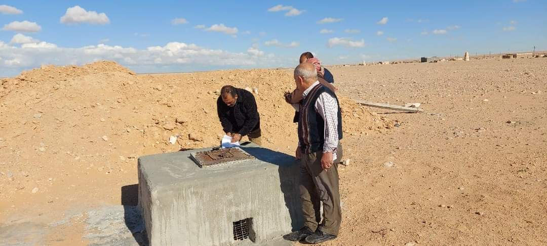 شعيب يشيد بجهود حصاد الامطار بمطروح 