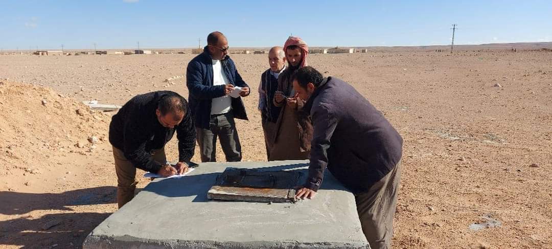 شعيب يشيد بجهود حصاد الامطار بمطروح 