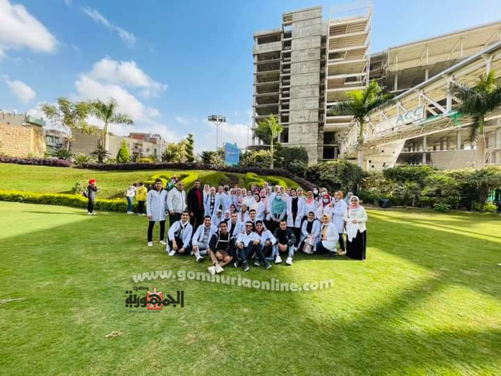 كلية الصيدلة جامعة السادات تقوم بزياره لمستشفى سرطان الأطفال 57357 