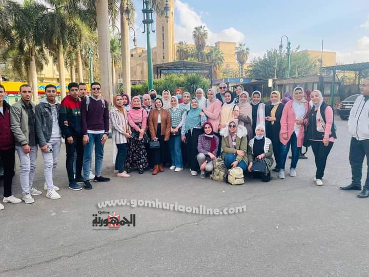 كلية الصيدلة جامعة السادات تقوم بزياره لمستشفى سرطان الأطفال 57357 