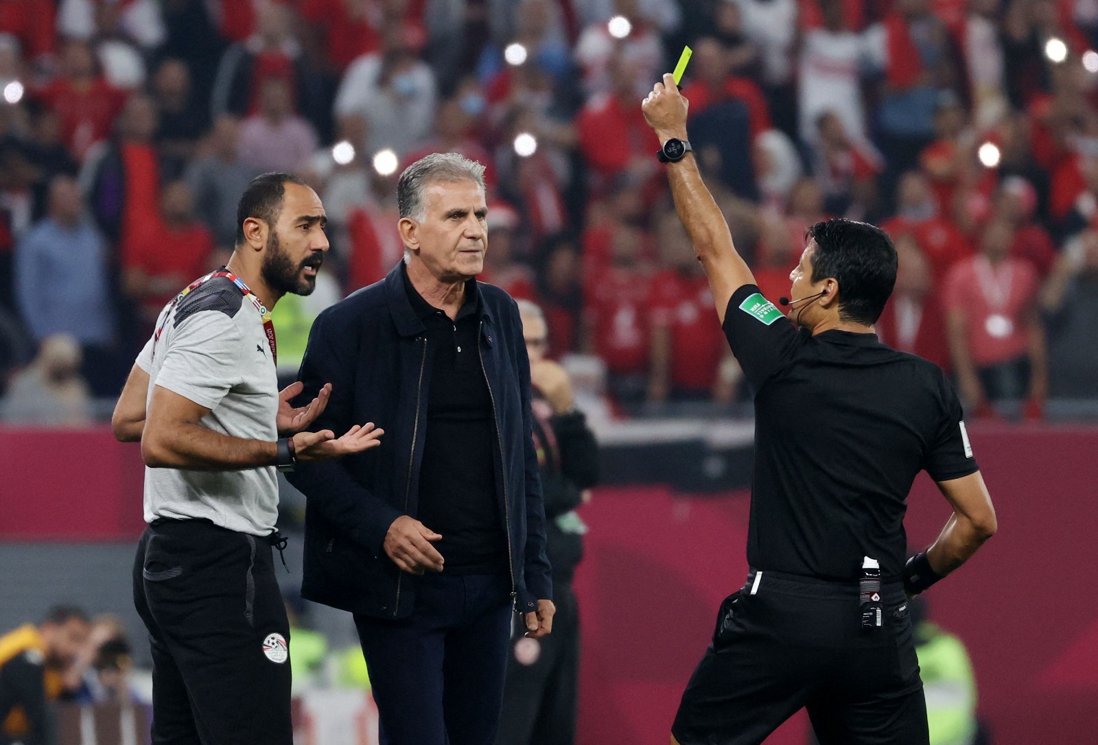 التعادل السلبى فى الشوط الأول .. مباراة مصر وتونس فى نصف نهائى كأس العرب 2021