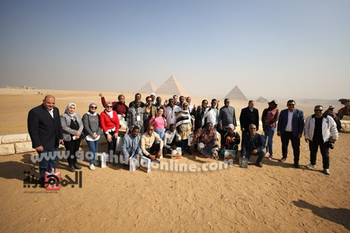 التنمية المحلية تنظم جولة سياحية للمتدربين الأفارقة