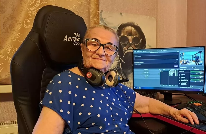 متقاعدة روسية تحصد جائزة مميزة بمجال ألعاب الفيديو الإلكترونية 