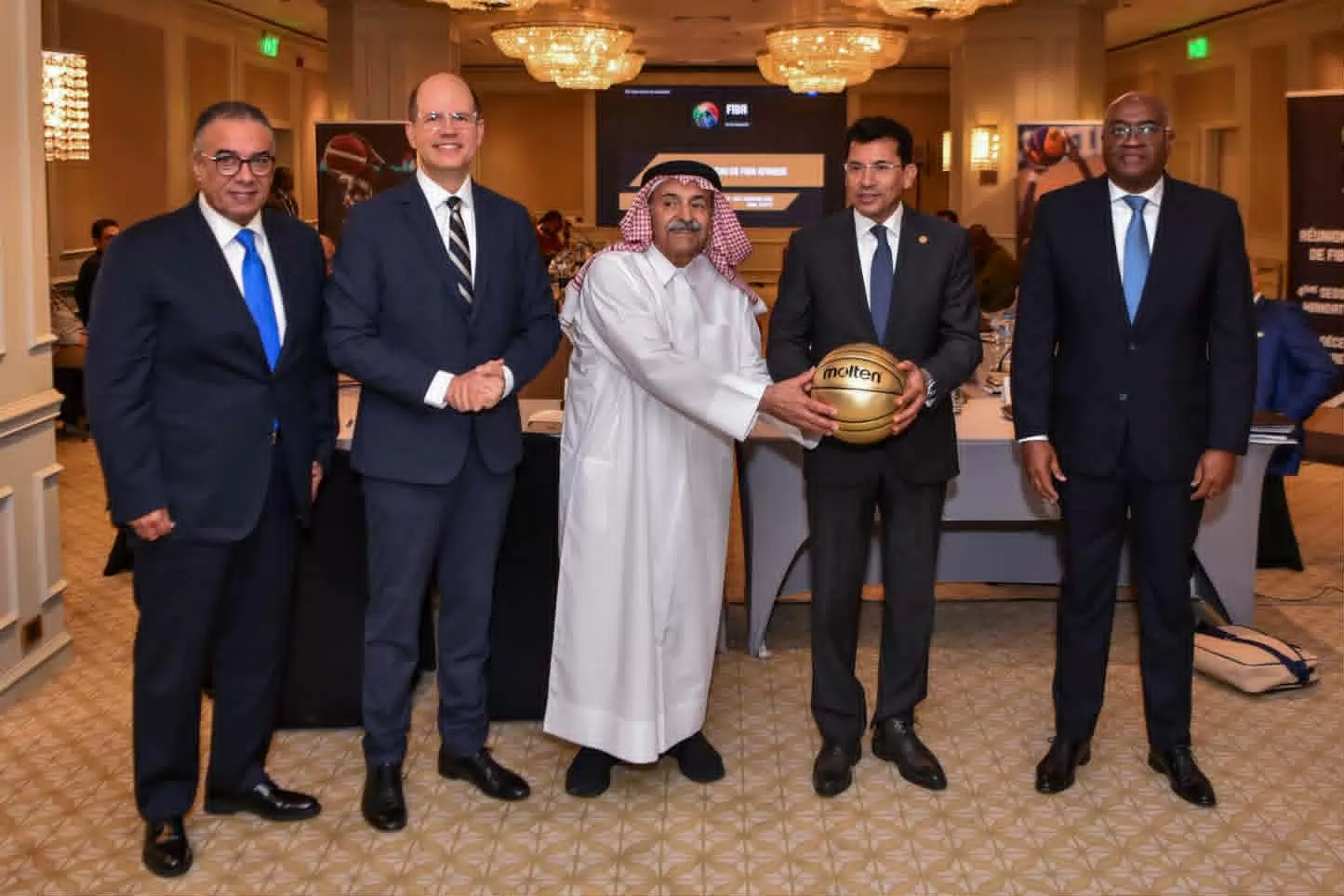 انطلاق اجتماعات الاتحاد الأفريقي لكرة السلة في مصر 