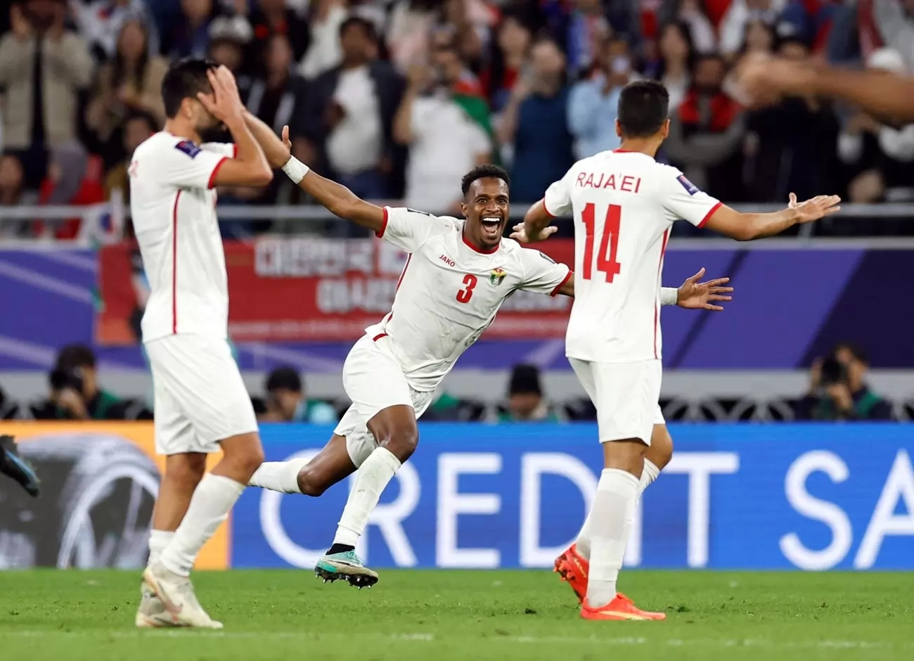 الأردن يهزم السعودية ويتأهل لمواجهة المغرب فى نهائى كأس العرب 