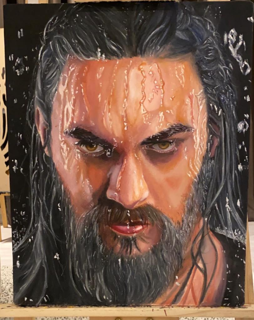 الفنان التشكيلي عبد الحميد الصديقي يوضح طرق تعلم الرسم الزيتي.. صور 