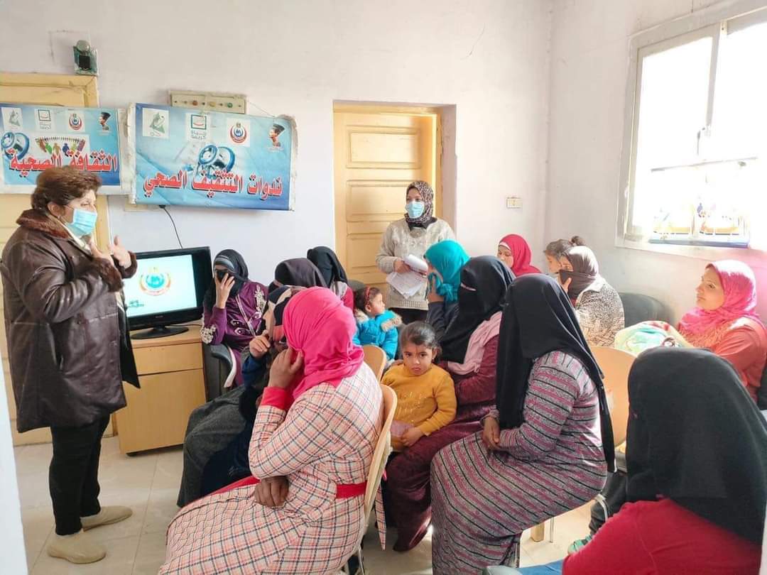تقدم الخدمات الطبية  لـ 1315 حالة فى قرية نقطة نجم بمركز مطاى