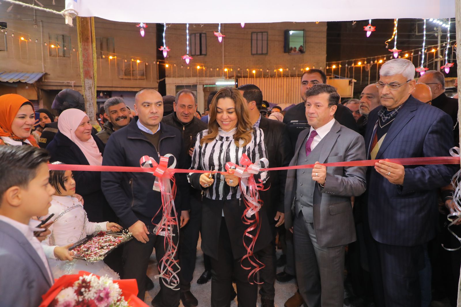 محافظ دمياط تفتتح معرض السلع الغذائية 