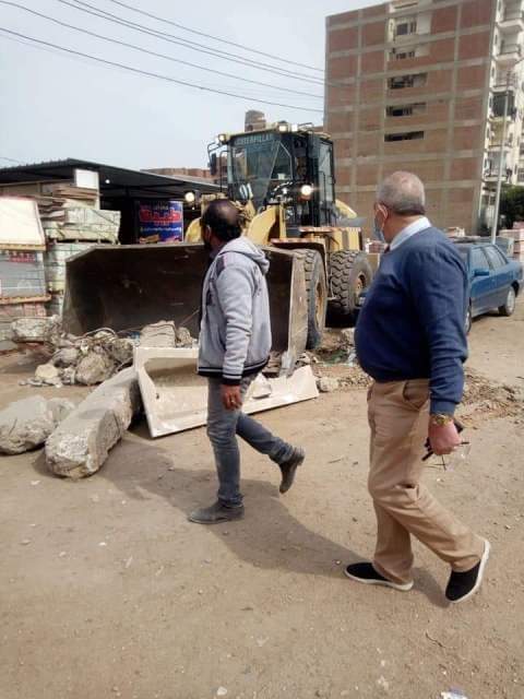 حملات انضباطية على شوارع الزقازيق وبلبيس