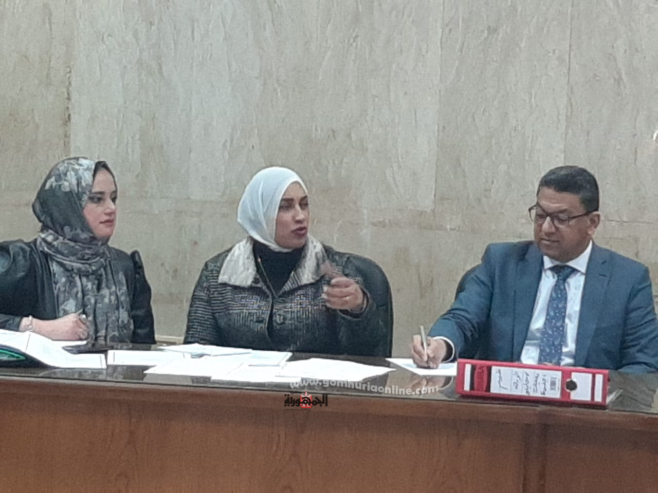 مركز القياس والتقويم يستعرض تقارير الورقة الإمتحانية بكليات جامعة المنوفية