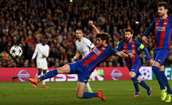 برشلونة وباريس سان جيرمان