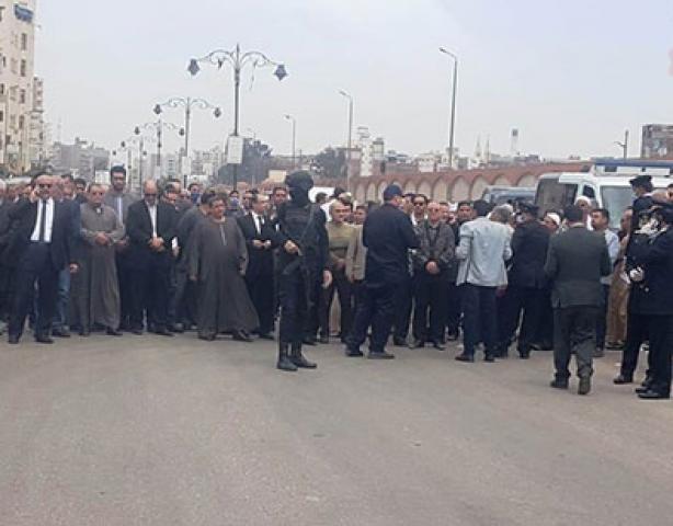 جنازة الشهيد البطل محمد الحوفى