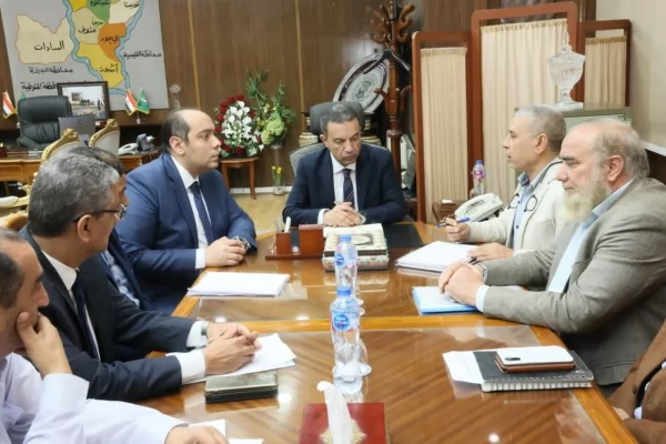 محافظ المنوفية خلال الإجتماع