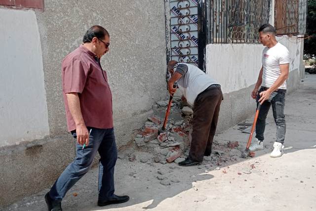 رئيس جهاز الشروق: تنفيذ 7 قرارات بعمارات الإسكان فى المدينة.. صور