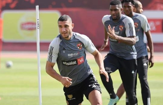 لقطات خاصة من تدريبات الأهلي اليوم قبل السفر إلى تونس