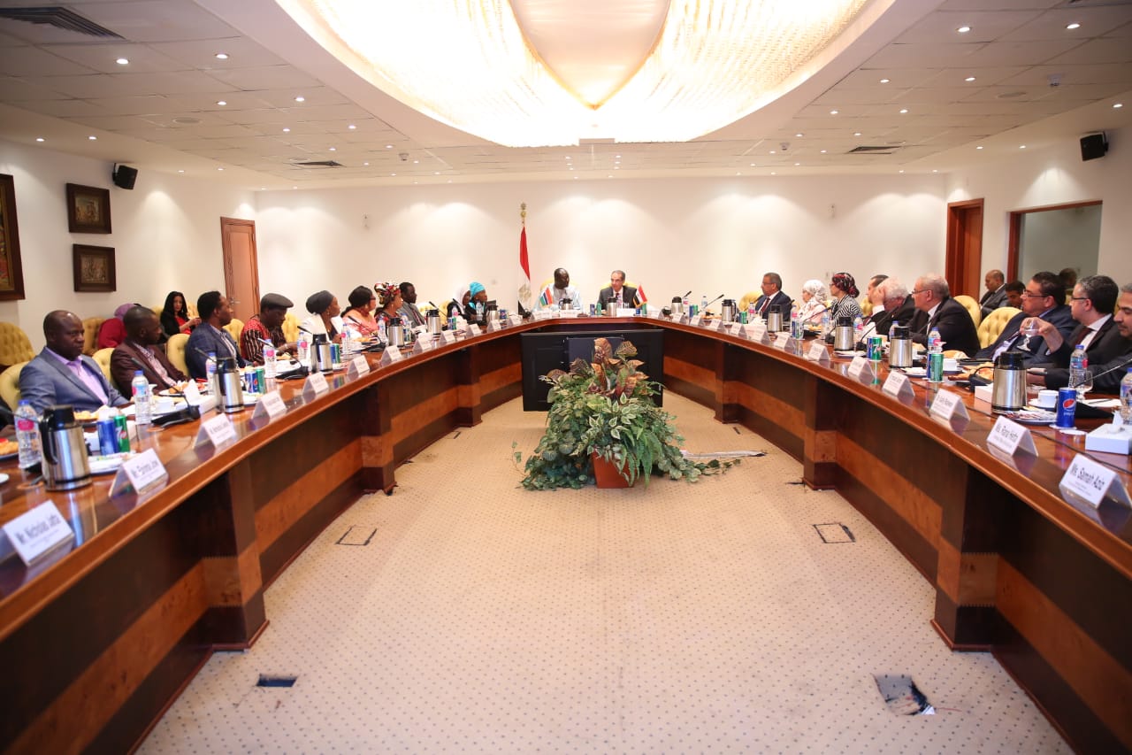 طلعت يبحث مع وزير المعلومات في جامبيا تعزيز التعاون بمجال الاتصالات .. صور