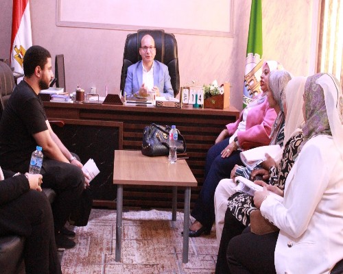 الاستاذ الدكتور حموده الجزار  وكيل وزارة الصحة بالقليوبية
