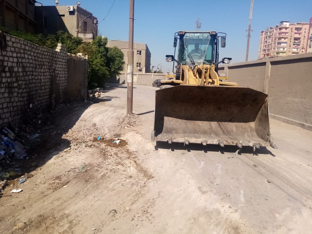 بني سويف تواصل جهودها في مواجهة التعديات ورفع الإشغالات والتجميل