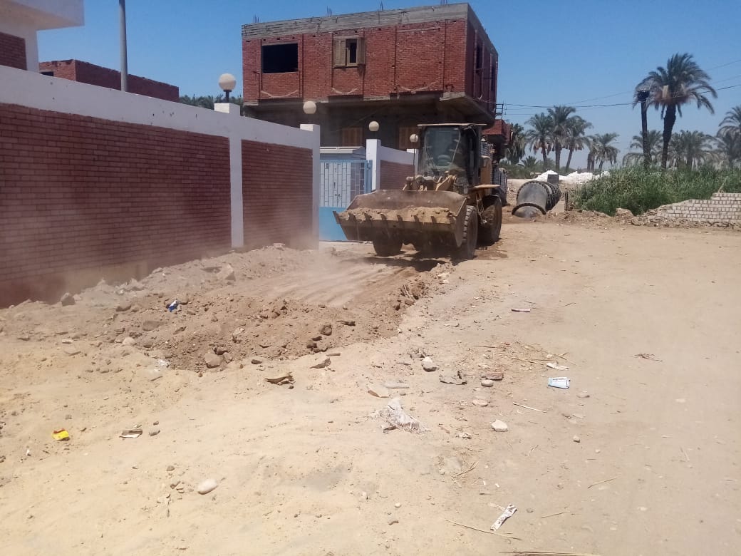 بني سويف تواصل جهودها في مواجهة التعديات ورفع الإشغالات والتجميل