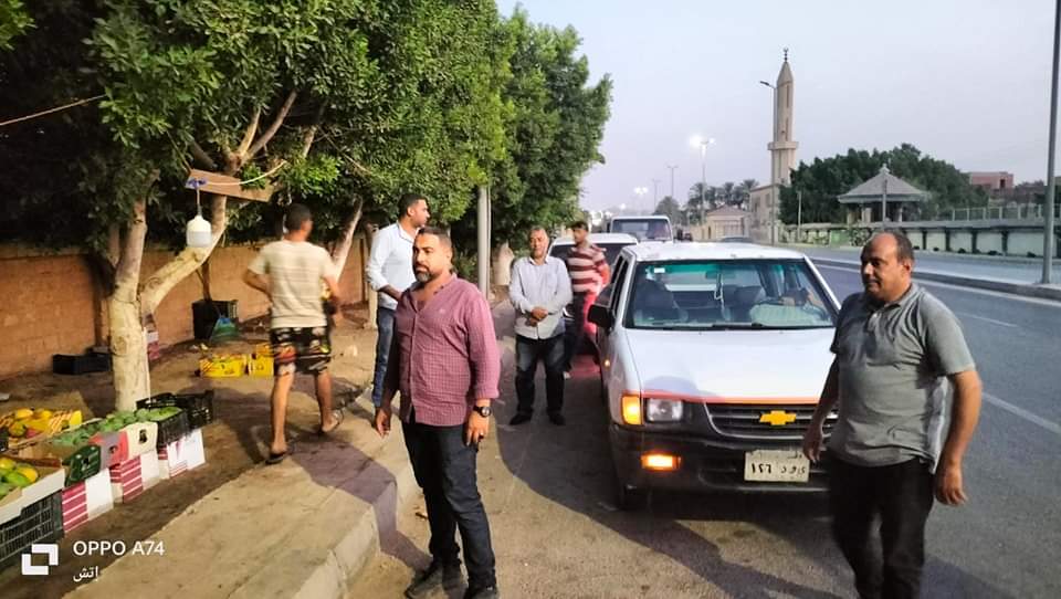 جهاز مدية العبور ينفذ إزالة فورية فى إحدى فيلات الحى الخامس